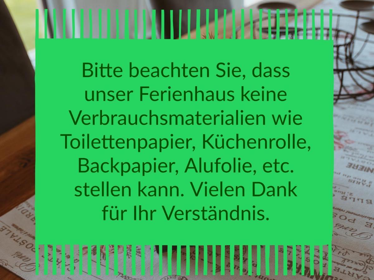 Ferienhaus Plattenberg Bad Oeynhausen Luaran gambar